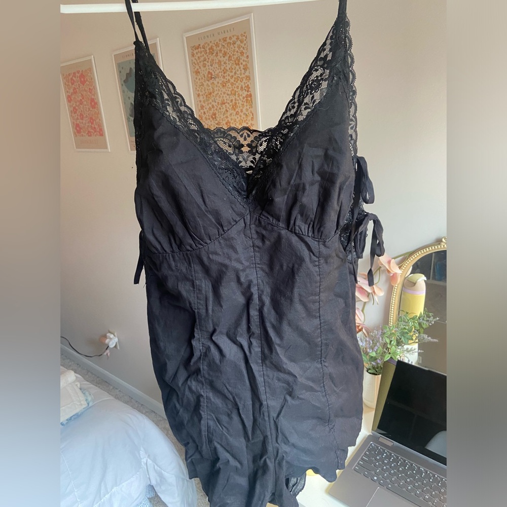 Urban Outfitters Black Romper